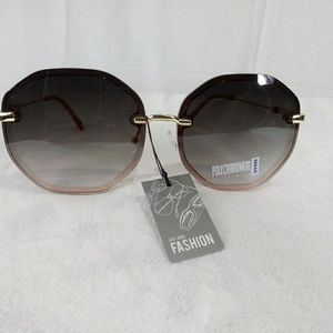 Smokey ombre Colored Rimless Shades/Sunglasses